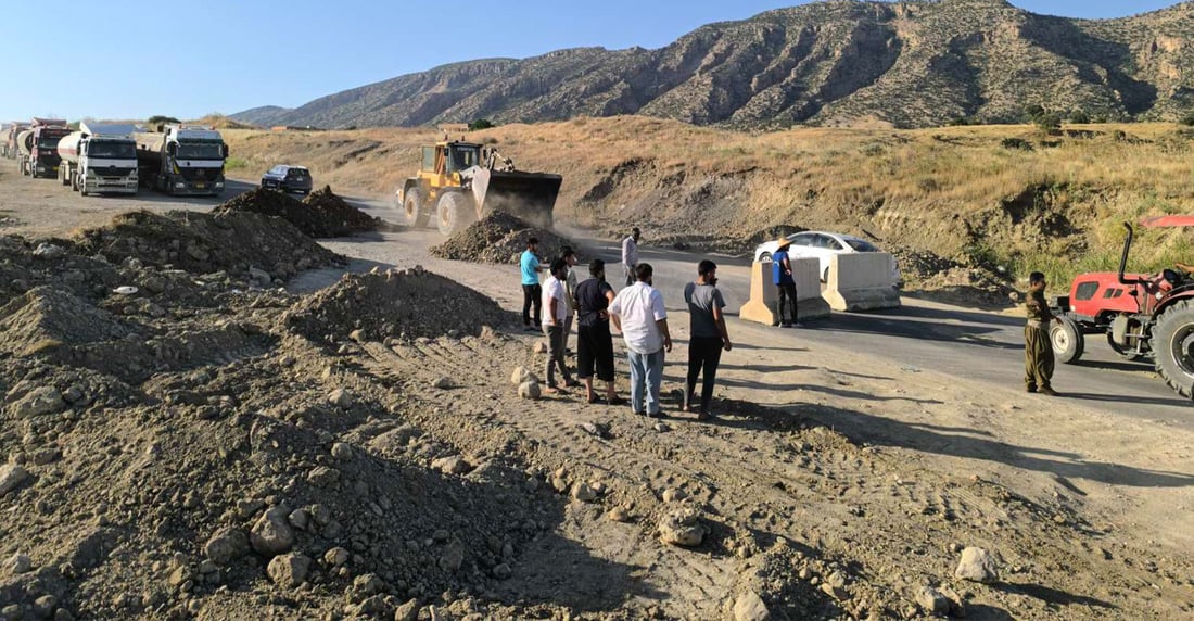 رێگەی دۆڵی سماقوڵیان بە رووی بارهەڵگردا داخرایەوە