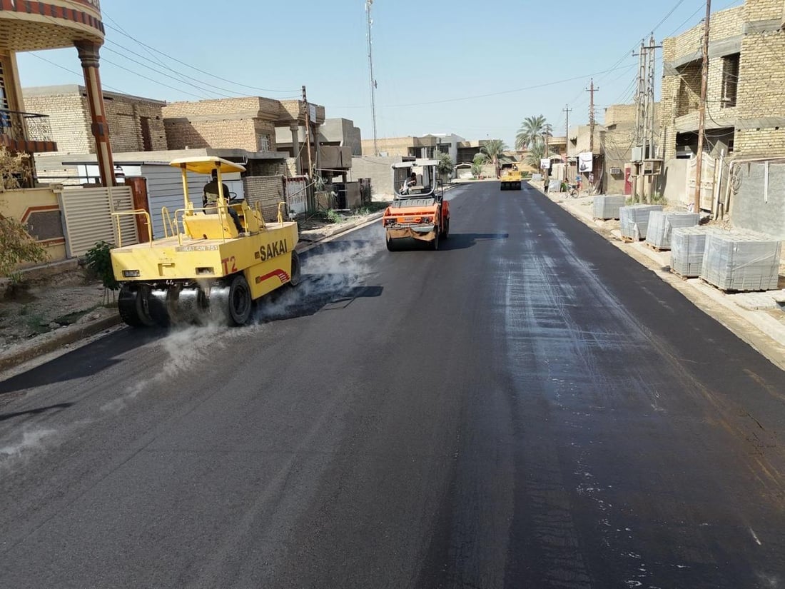صور من الطارمية: إنجاز 4 مشاريع خدمية جديدة ومواصلة العمل بـ5 أخرى