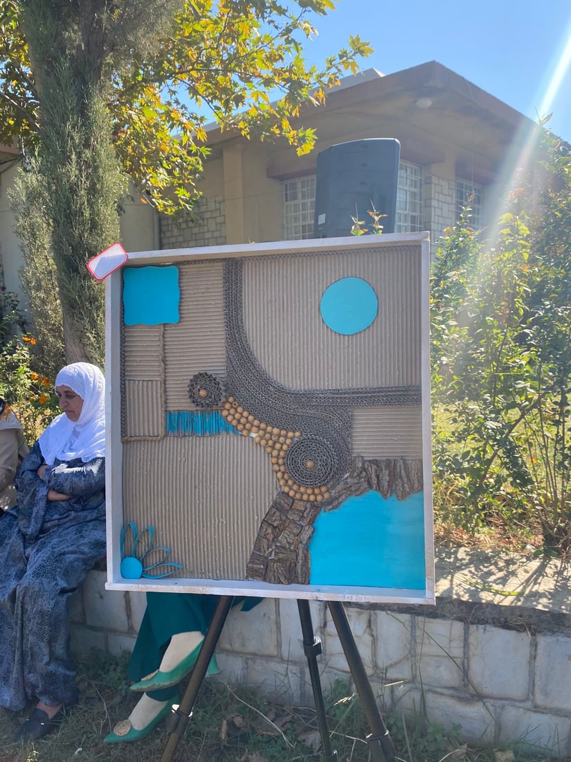 لە هەڵەبجە پێشەنگاى هونەرى ریسایکلین کرایەوە