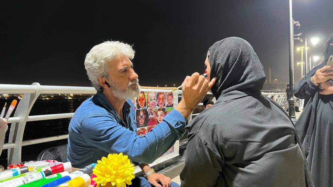 صور من كورنيش العشار: البصرة تحتفل بالأعلام والأغاني في يوم العيد الوطني