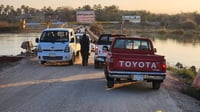 Service to Brenj floating bridge in Al-Aziziyah restored