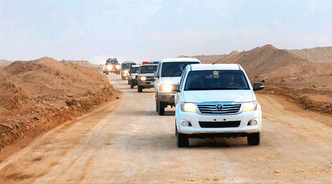 شرطة النجف تنفي حدوث مداهمة أو ضبط طائرات مسيرة في الصحراء