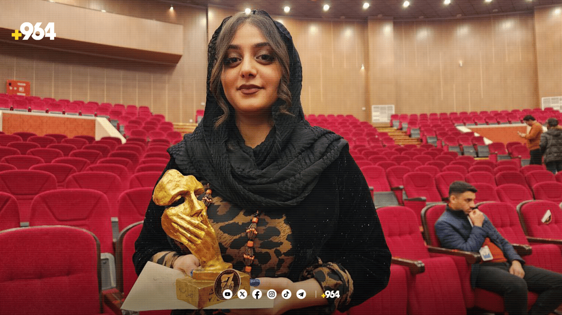 كچانی رۆژهەڵات خەڵاتەکانی فێستیڤاڵی شانۆی کەرکوکیان بردەوە