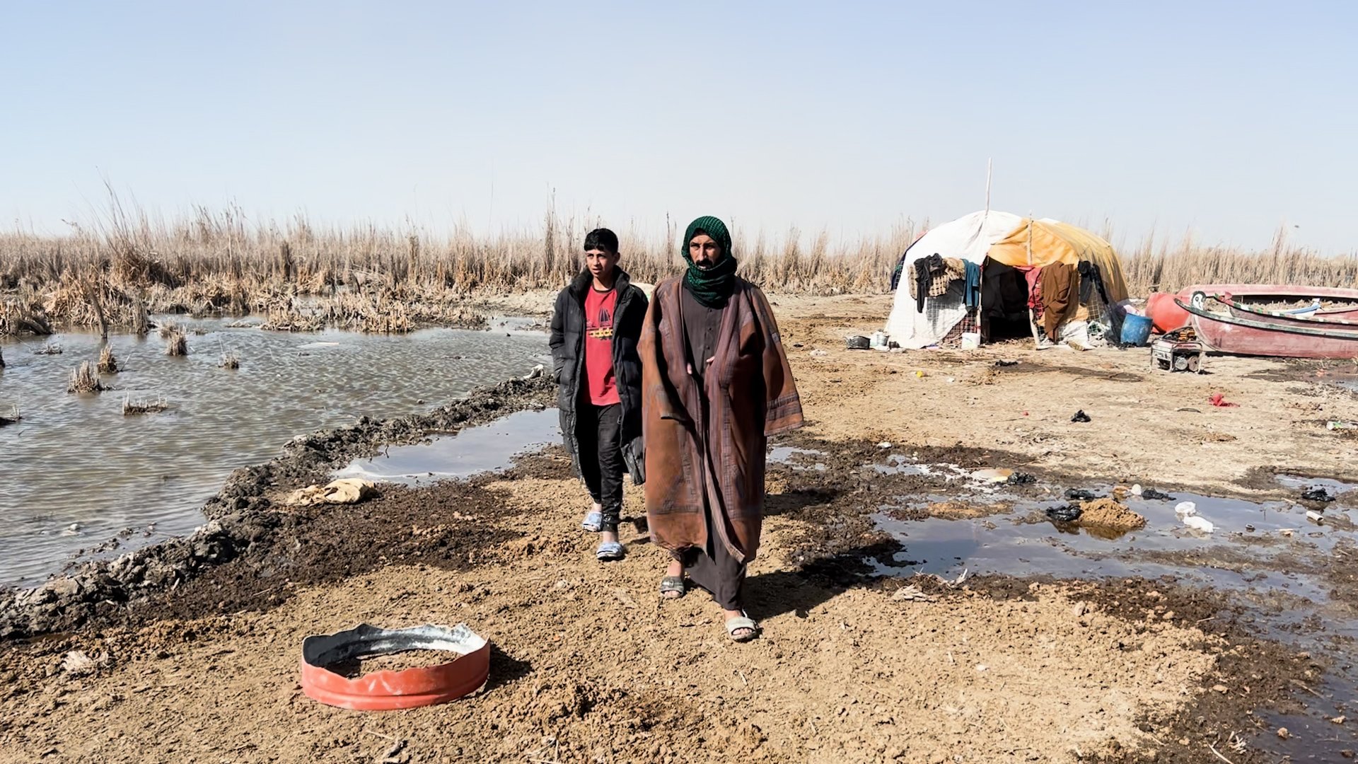 Al-Chibayish’s last buffalo breeder confronts severe drought in Iraq’s ...