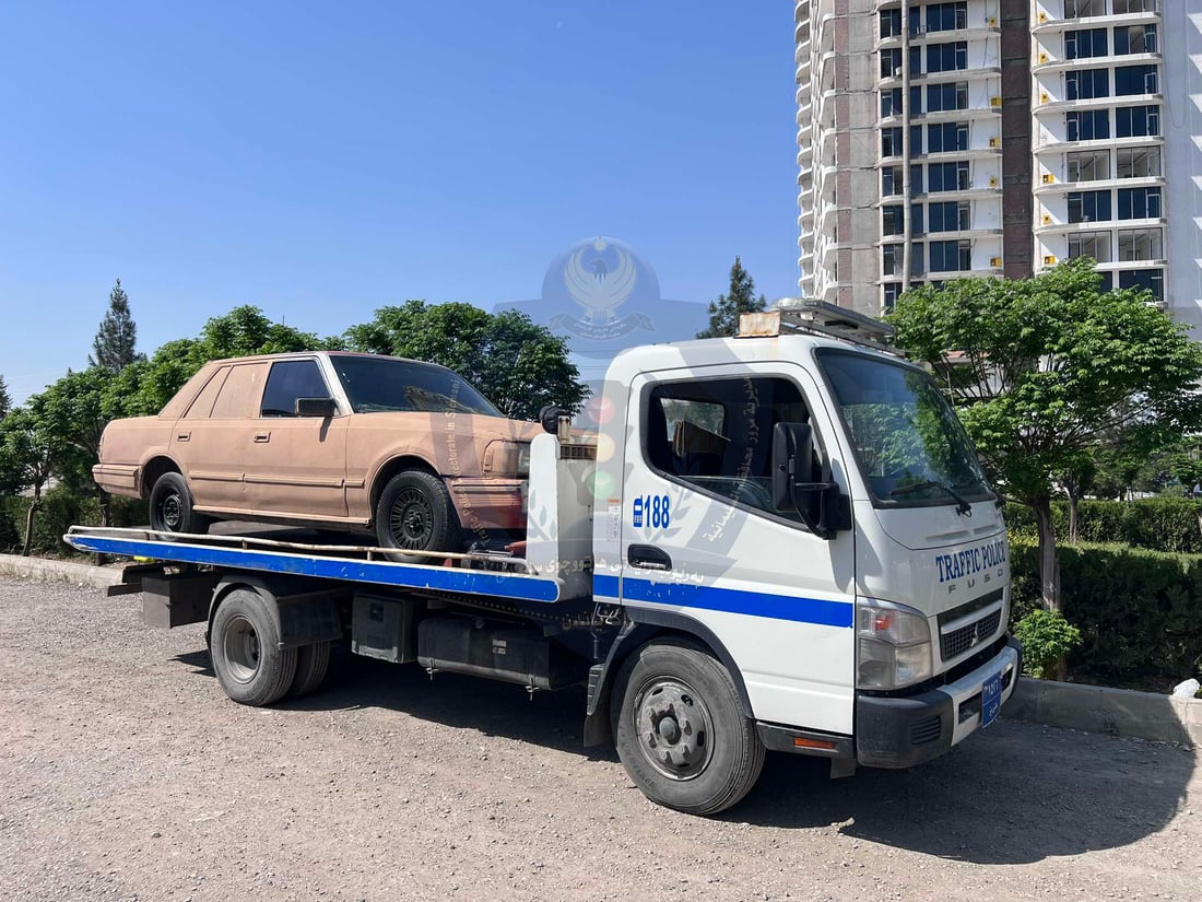 رەنگی ئۆتۆمبێل مەگۆڕن مەفرەزەی هاتوچۆ بەدواتانەوەیە