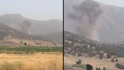 گوندی نزارە لە سنووری پێنجوێن بۆردومان كرا