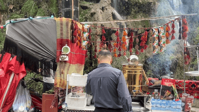 هاتنی گەشتیار بووەتە خێر و بەرەکەت بۆ چایەچییەک