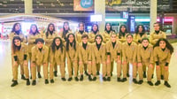 صور: فتيات العراق يصلن عمّان استعداداً لمواجهة سوريا و...