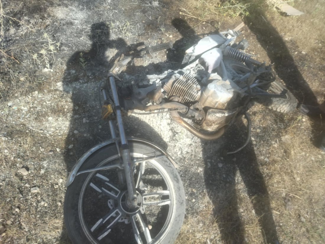 بە رووداوێکی سەختی هاتوچۆ ماتۆڕسوارێک گیانی لەدەست دا 