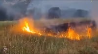 Turkish airstrikes cause wildfires in Penjwen