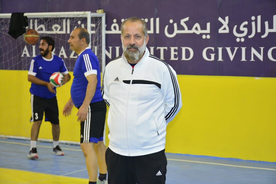 صور: مدرسو الزبير يلعبون الطائرة بعد الإفطار.. منافسة بين 18 مدرسة