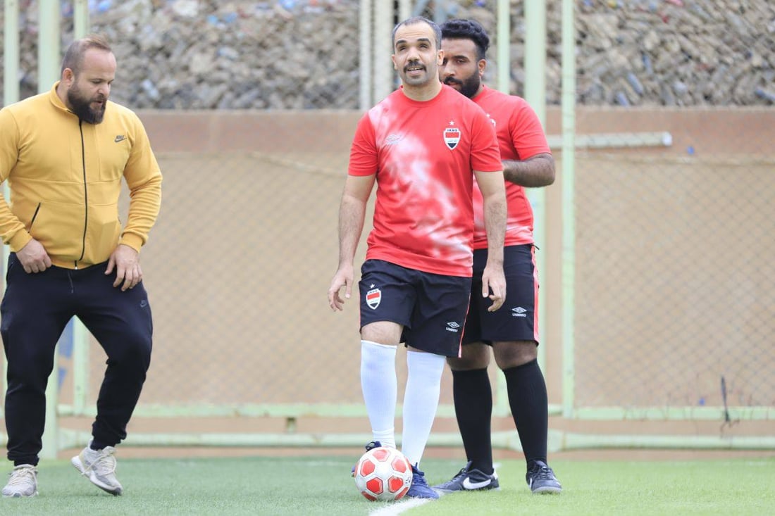 البداية من كربلاء وهكذا يتدربون.. قصة تأسيس أول منتخب عراقي لكرة قدم المكفوفين