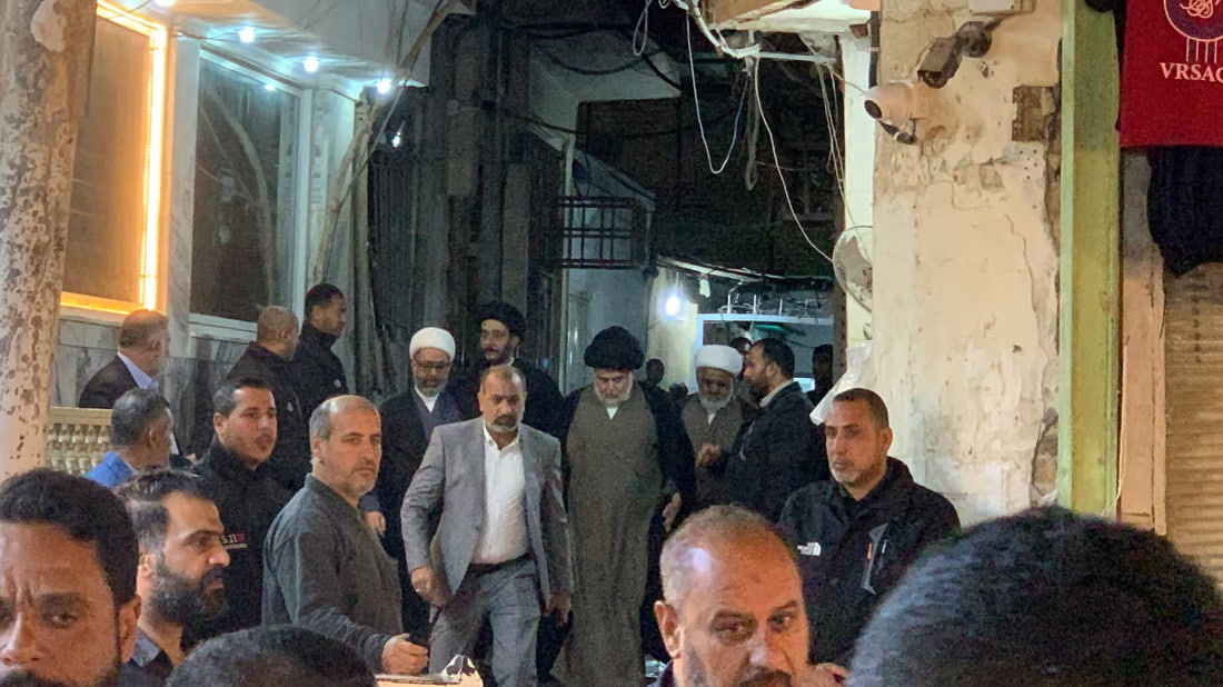Muqtada Al-Sadr visits Grand Ayatollah Ali al-Sistani