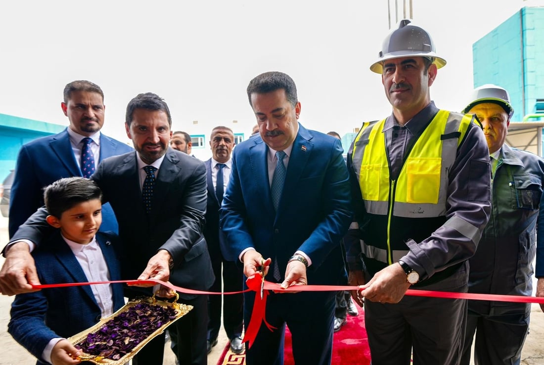 زه‌كه‌ریا عه‌بدوڵا كارگه‌یه‌كی پۆڵای له‌ به‌غدا كرده‌وه‌