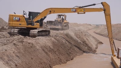 فيديو: نقل مضخات بغداد إلى البصرة ومحاولة جديدة لصد الملوحة!