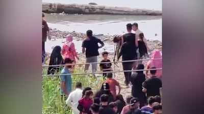 فيديو: غرق ثلاث فتيات من عائلة واحدة في نهر الكحلاء شرق العمارة