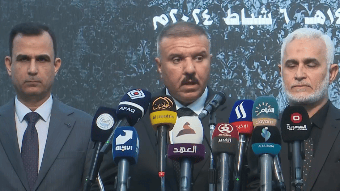 وزير الداخلية يعلن نجاح الخطة الأمنية لزيارة الإمام الكاظم