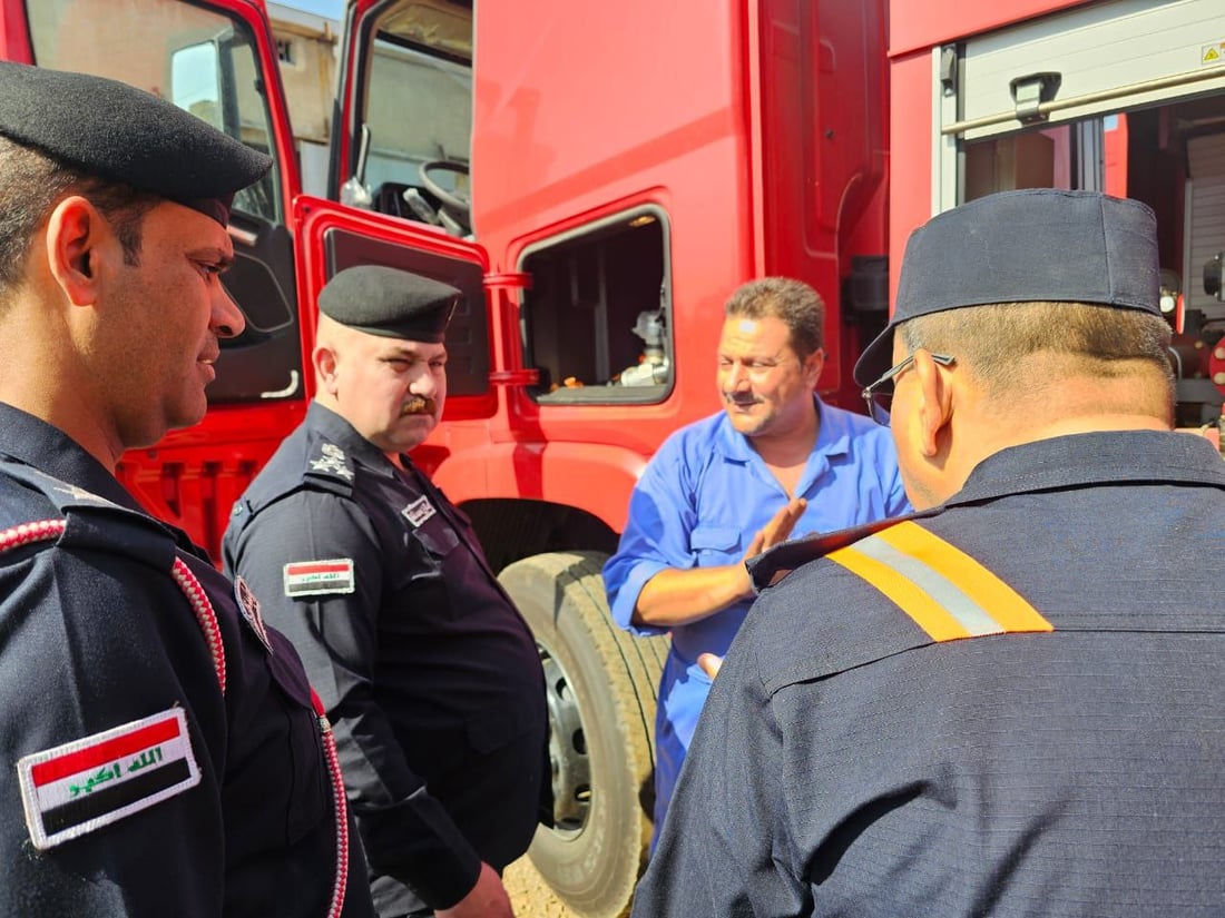 البصرة ستخمد حرائقها بسيارات “أكسنت” حديثة استلمتها من الداخلية (صور)