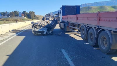 لە رێگای چوون بۆ تاقیکردنەوە سەیارەکەی وەرگەڕا بەڵام ئیمتحانەکەی نەفەوتاند