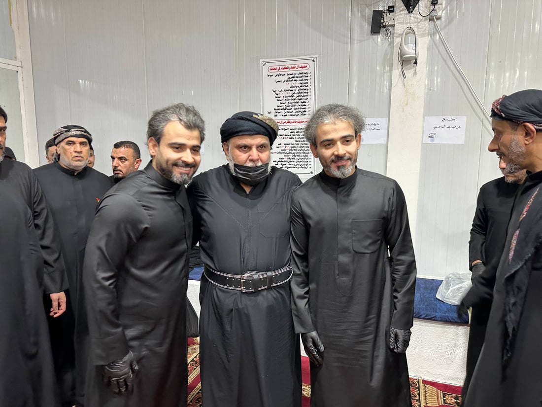 فيديو: الصدر يوزع الرياحين على زوار الحنانة هذه الليلة