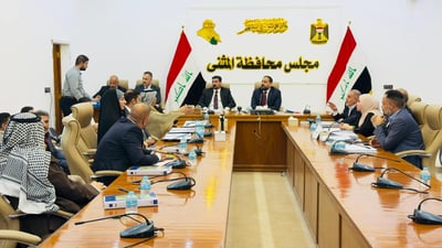 مجلس المثنى يحاول مرة أخرى لإقالة المحافظ.. تصويت على عدم القناعة بأجوبة العتابي