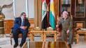 Barzani holds talks with Azm Alliance leader in Erbil