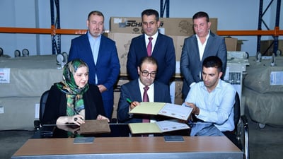 رێکخراوێک بایی نیو ملیۆن دۆلار دەرمان و پێداویستی دایە هەرێم