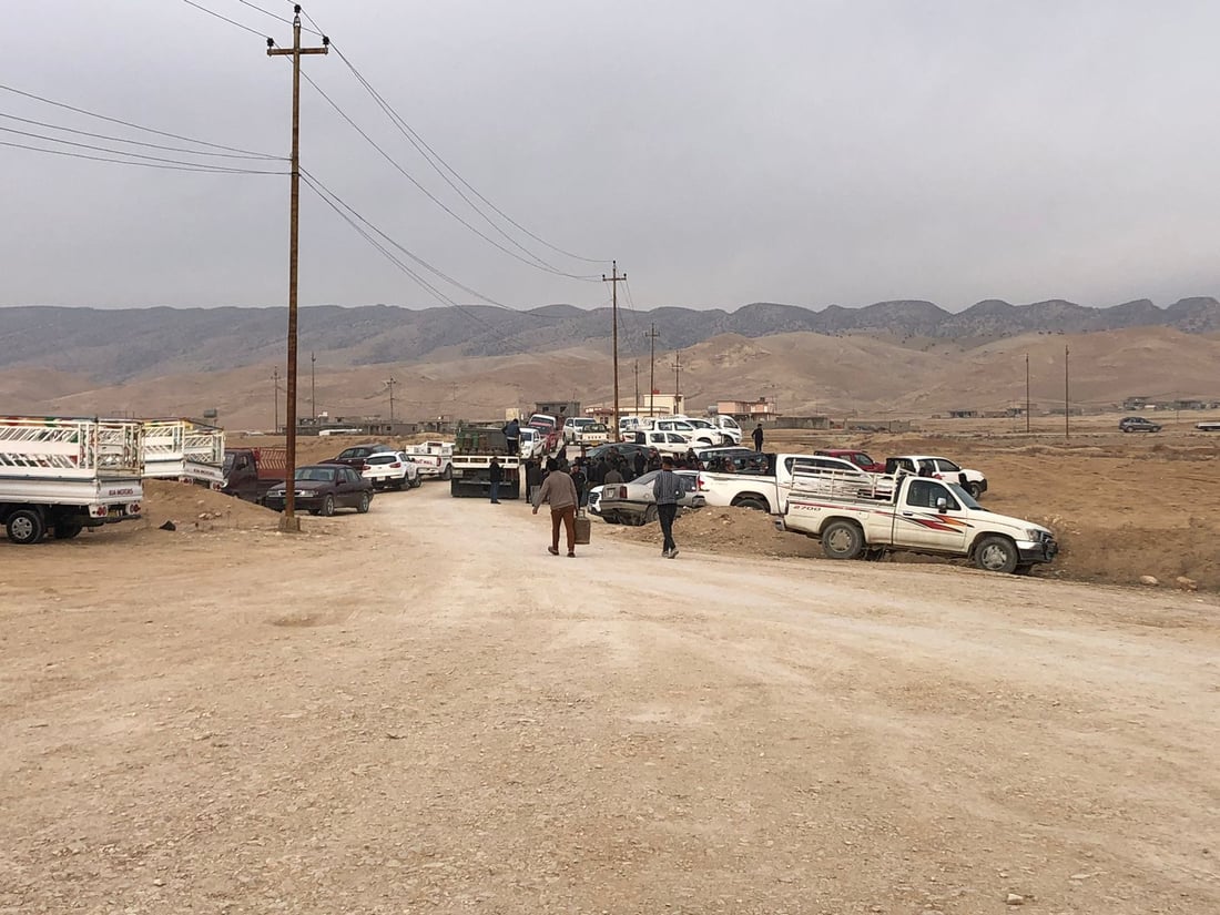 سنجار: طوابير الغاز ترهق العائلات منذ 20 يوماً (صور)