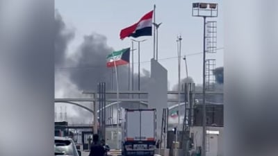 Drone attack temporarily closes Kuwait’s Abdali border crossing