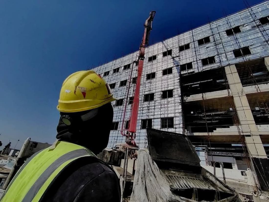 50%ـى کارەکانى نەخۆشخانەى 181 قەرەوێڵەیى خورماتوو تەواو بووە