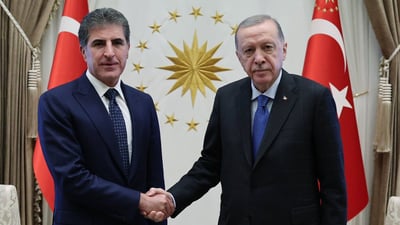 Barzani, Erdogan discuss boosting economic cooperation between Kurdistan Region and Turkey