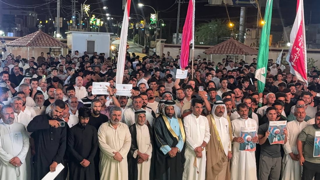 صور: شمال البصرة تخرج راياتها لنصرة الشيخ العوضي وتنذر العيداني باعتصام مفتوح