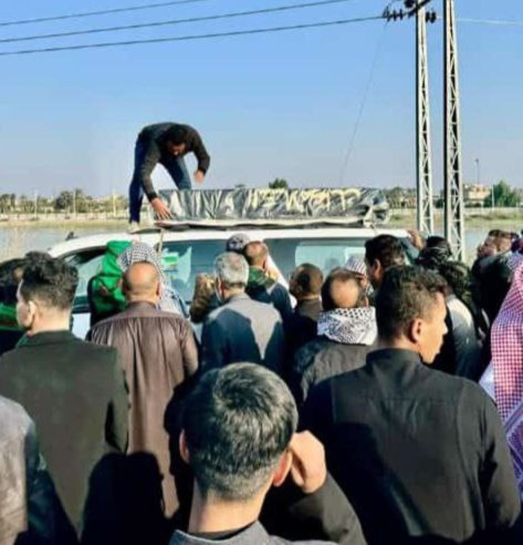 سوق الشيوخ تشيع “سيد نعمة”.. والد نائب عن دولة القانون وأحد وجهاء القضاء