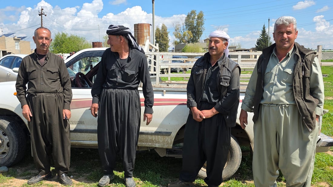 جوتیارانی چەند گوندێک لە سنووری پردێ گردبوونەوە