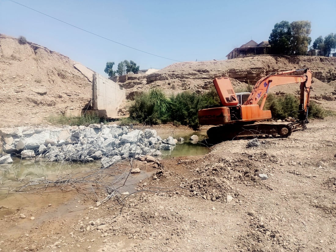 دوو پردی سه‌ره‌كى سنوورى ناحیه‌ى قادر كه‌ره‌م چاكده‌كرێنه‌وه‌