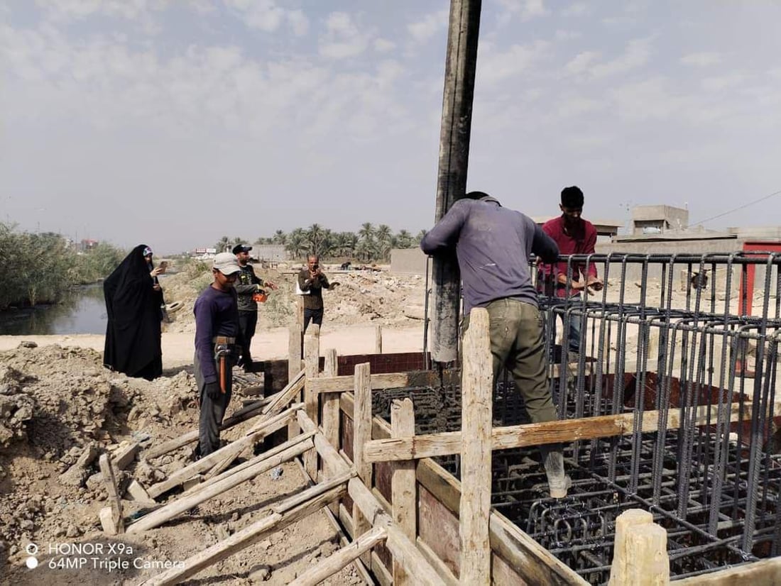 صور من الهندية: تبليط الحمداني اكتمل والأشجار على طول الجزرة حتى شارع طويريج