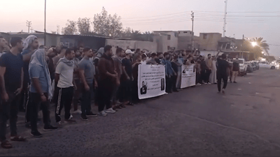 ئەندازیارانی نەوت لە بەسڕە هاتنەسەر جادە و دەنگیان هەڵبڕی