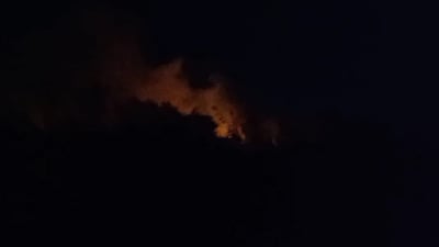 ئاگرێکی گەورە لە ناوچەی داودەی سنوری خورماتوو کەوتووەتەوە