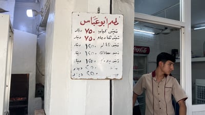 في كركوك.. شيش الكباب 750 ديناراً عند “أبو عباس” و30 عاماً من الذكريات