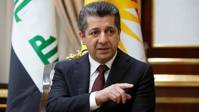 مسرور بارزاني يعلق على استهداف مكتبه بمسيّرات إيرانية: تهديد مباشر وخطير