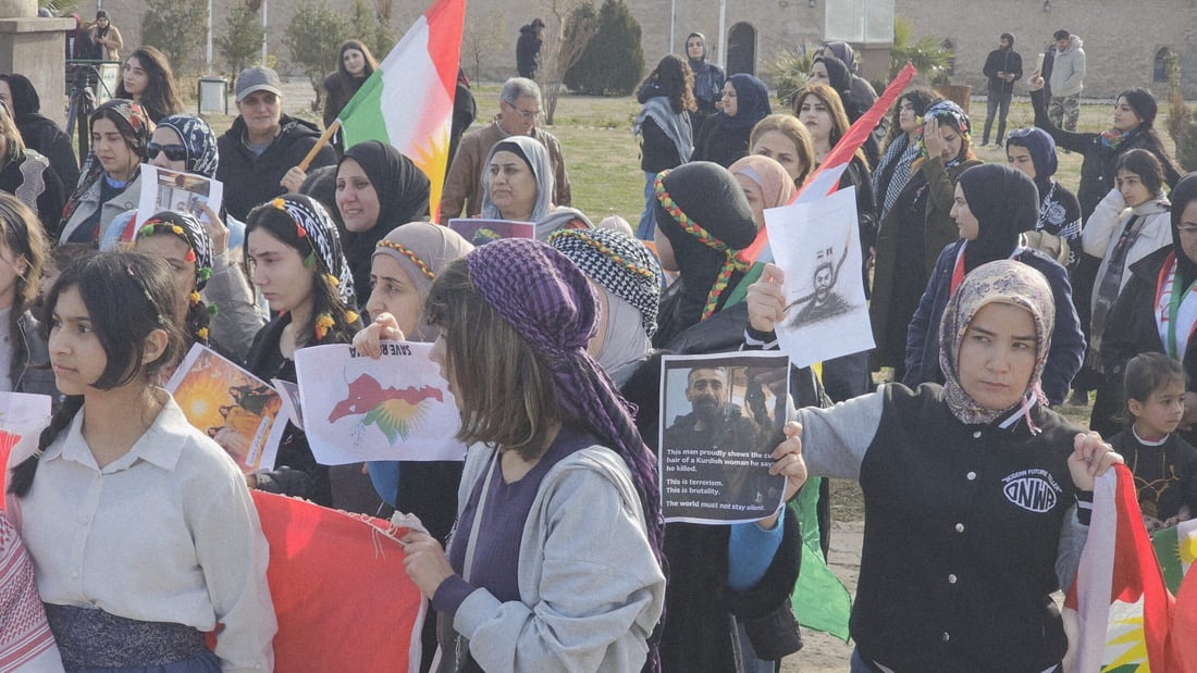 کچان و ژنانی رۆژئاوا و کۆیە چالاکیيەکی هاوبەشیان رێکخست