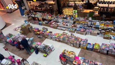 Baghdad’s Babylon Mall prepares for back-to-school season