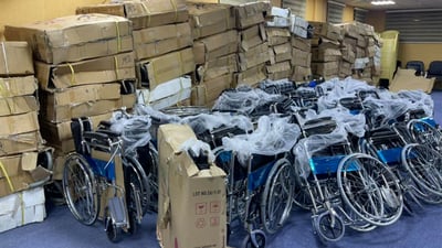 400 پێداویستی تایبەت بۆ کەمئەندامان دابین کران