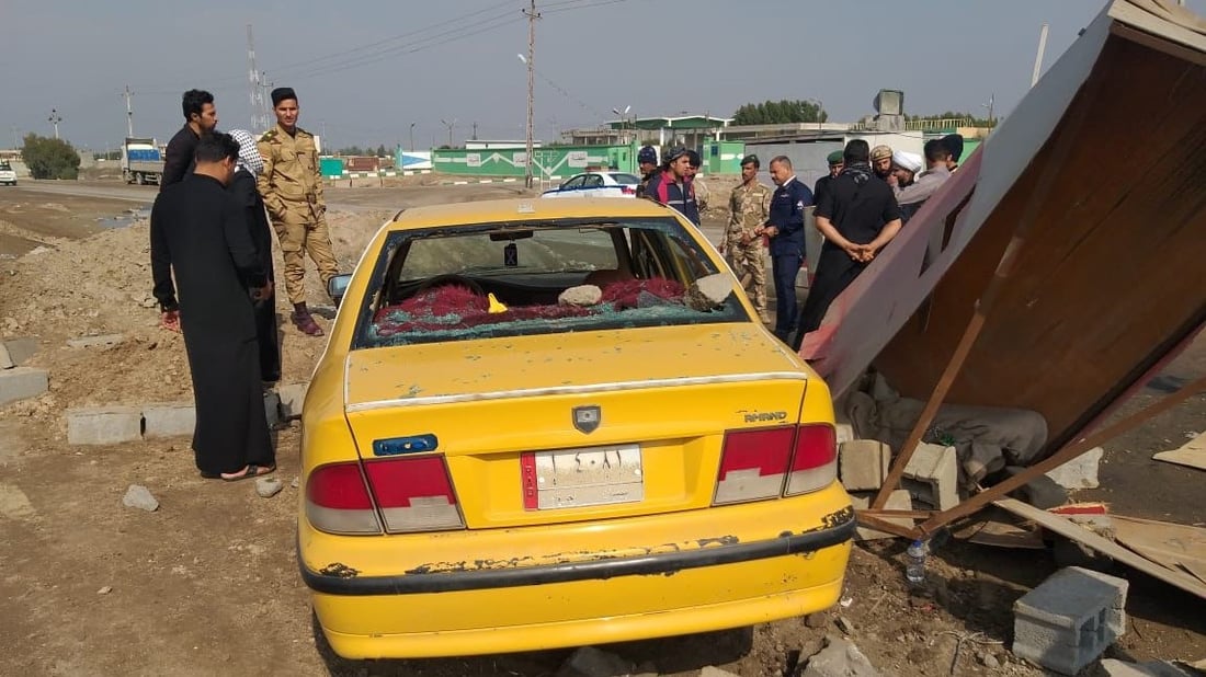 صور: حوادث السير تحطم سيطرات الجيش للمرة الثالثة في أسبوعين شمالي البصرة