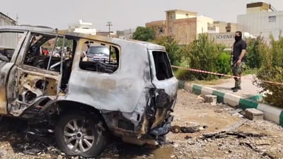 تەقینەوەی ئۆتۆمبێلەکەی کەلار زیانی بە ئۆتۆمبێلی دیکە گەیاندووە