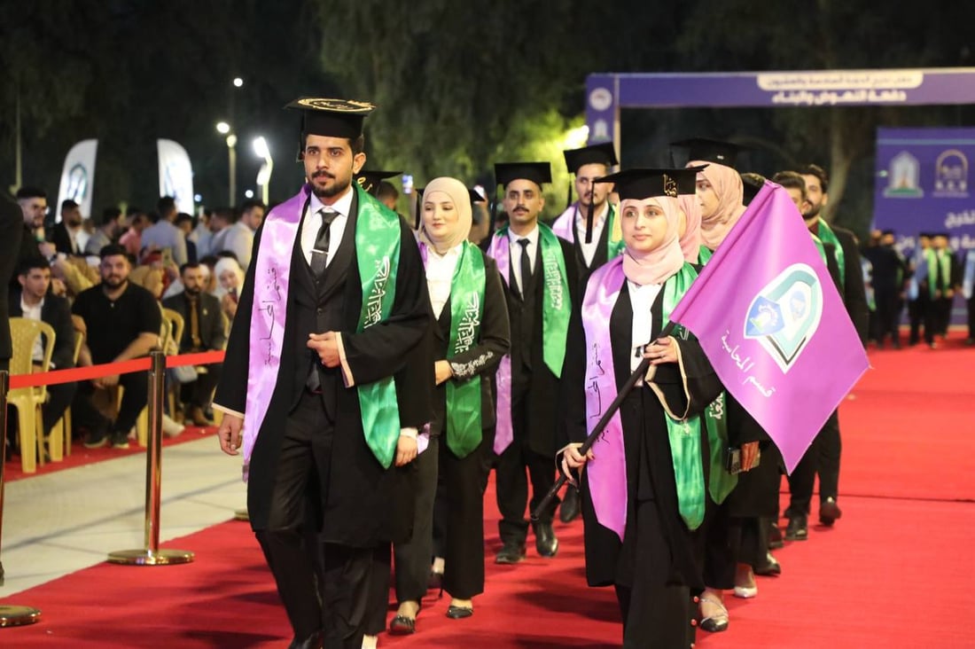 الحدباء تخرّج دفعة “النهوض” في ذكرى الـ30 لتأسيس الكلية.. صور من حفل الغابات