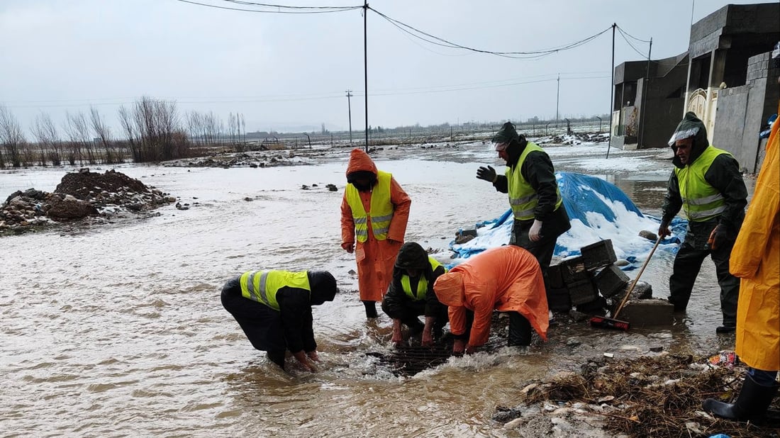 زوو فریاکەوتن و نەیانهێشت لافاو لە ناحیەی ژاراوە دروستبێت