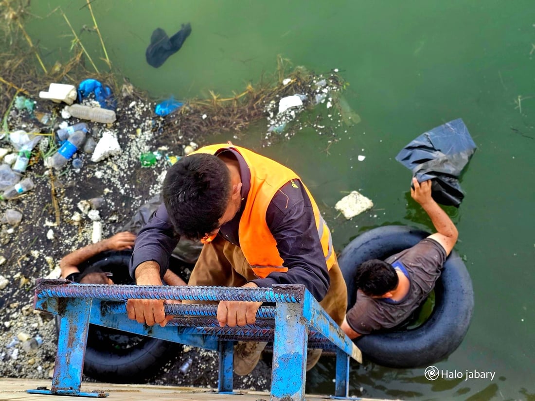 ژیانەوەی سەیدسادق دەستی بە خاوێنکردنەوەی سەرچاوە ئاوییەکان کرد