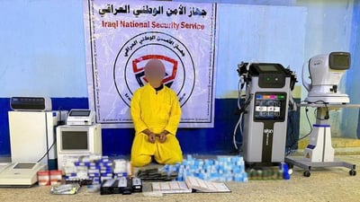 الأمن الوطني يعتقل متهماً بحوزته 59 قطرة مخدرة تستخدم عن طريق الشم في البصرة