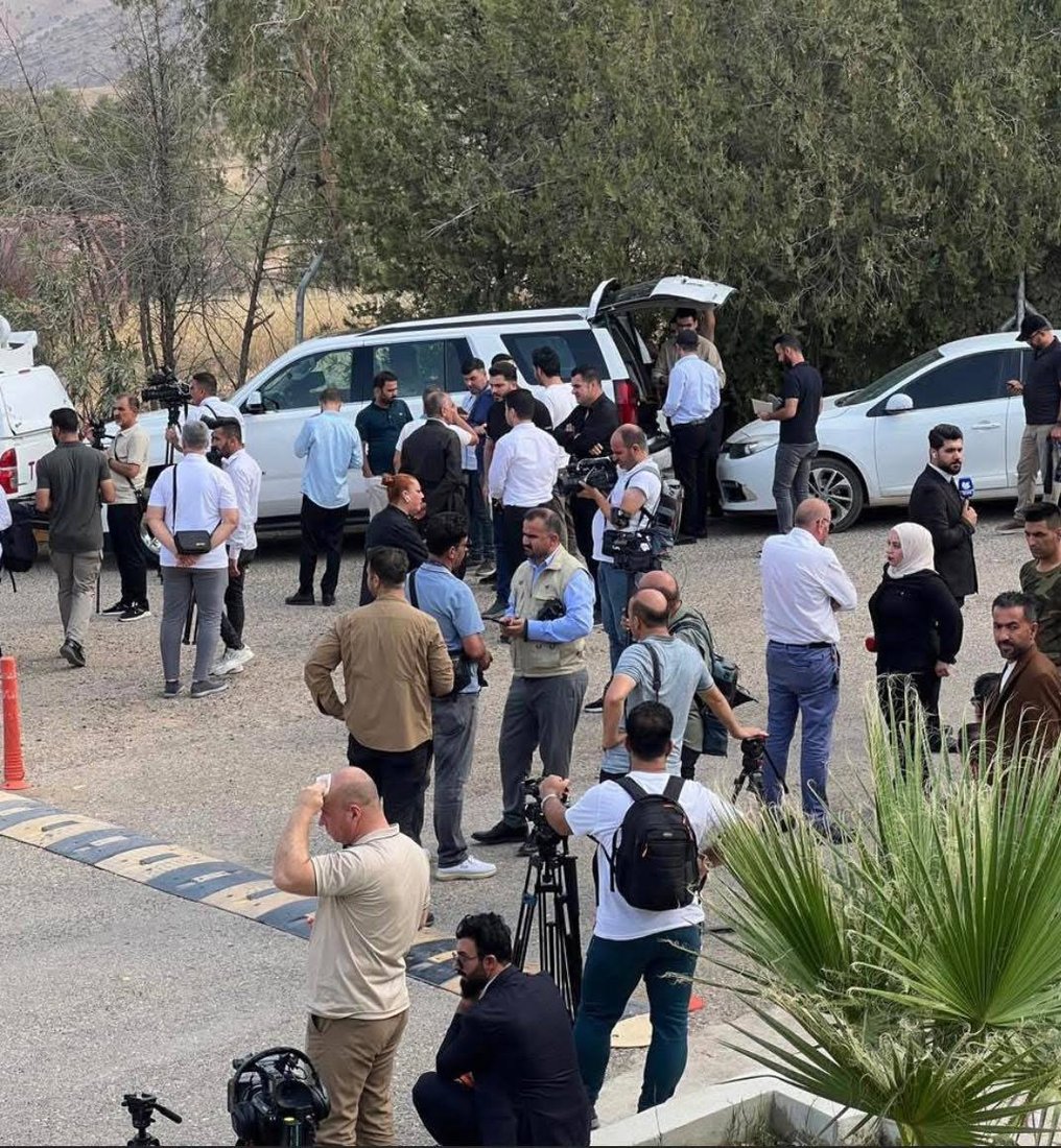 فيديو: الصحافة العالمية تحتشد في كردستان لتغطية نزع سلاح بككة
